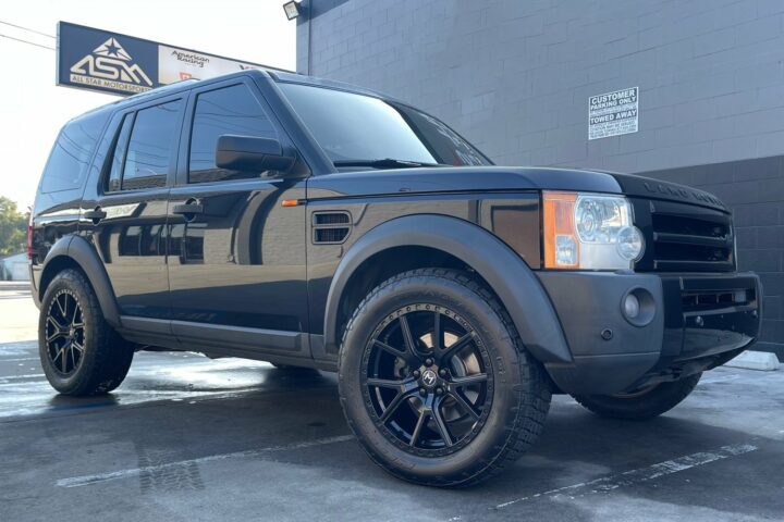 Mantra Wheels for Land Rover Discovery 3 Black Knighthawk Gloss Black