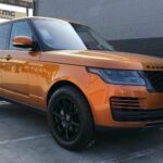 Mantra Wheels for Land Rover Range Rover Orange Knighthawk Gloss Black