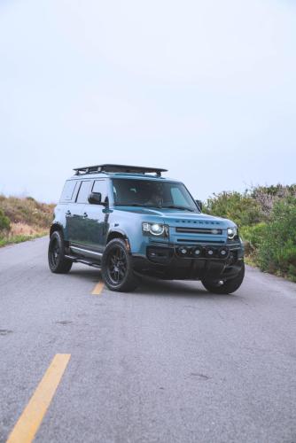 Mantra Wheels for Land Rover Defender Blue Seamak 22″ Gloss Black