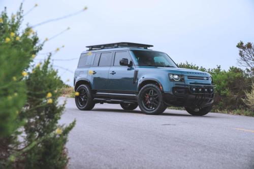 Mantra Wheels for Land Rover Defender Blue Seamak 22″ Gloss Black