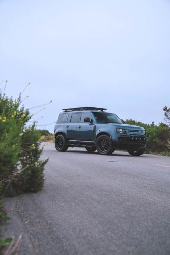 Mantra Wheels for Land Rover Defender Blue Seamak 22″ Gloss Black