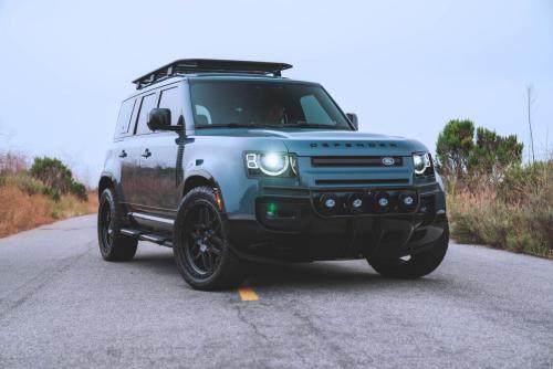 Mantra Wheels for Land Rover Defender Blue Seamak 22″ Gloss Black