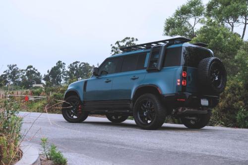 Mantra Wheels for Land Rover Defender Blue Seamak 22″ Gloss Black