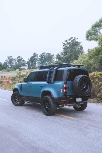 Mantra Wheels for Land Rover Defender Blue Seamak 22″ Gloss Black