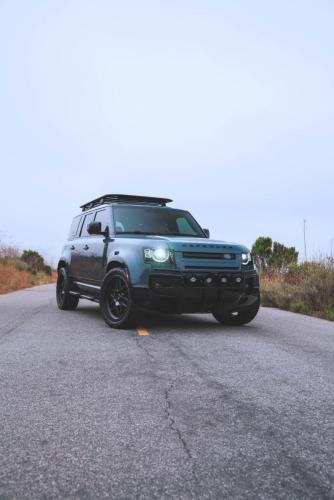 Mantra Wheels for Land Rover Defender Blue Seamak 22″ Gloss Black