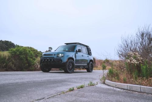 Mantra Wheels for Land Rover Defender Blue Seamak 22″ Gloss Black