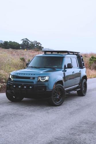 Mantra Wheels for Land Rover Defender Blue Seamak 22″ Gloss Black
