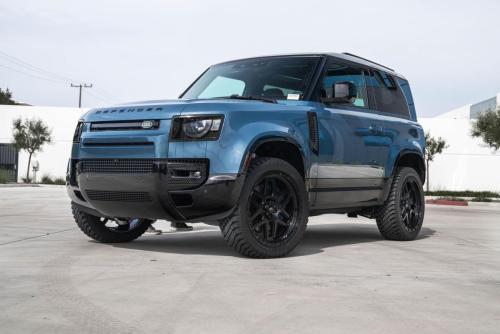 Mantra Wheels for Land Rover Defender Blue Seamak 22″ Gloss Black